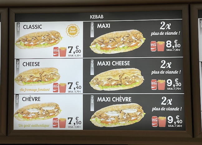 Opinii despre Drive Kebab Laon în Laon - Restauration