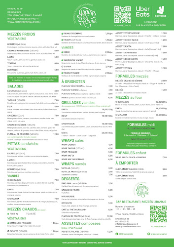 Graine de Sésame - Cocktails & Mezzés - Le Havre