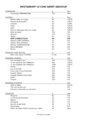 Le Chai Saint Sauveur