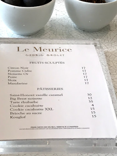 La Pâtisserie du Meurice par Cédric Grolet - Paris