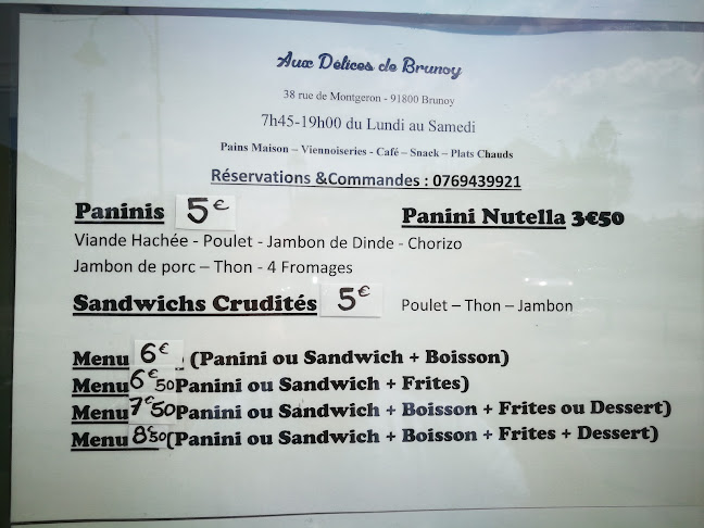 Opinii despre Aux Délices De Brunoy în Brunoy - Restauration