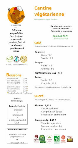 Picorette - Cantine végétarienne