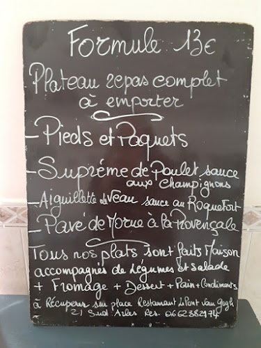 Restaurant café le pont van gogh