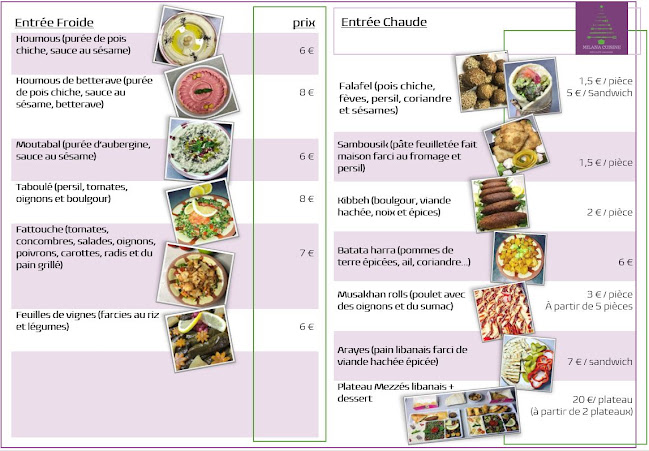 Milana Cuisine (traiteur spécialité libanaise)