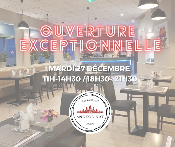 Opinii despre ANGKOR VAT în Agen - Restauration