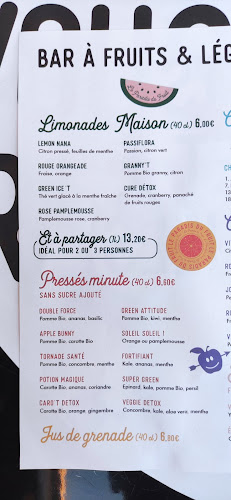 Le Paradis du Fruit - Montparnasse - Restauration