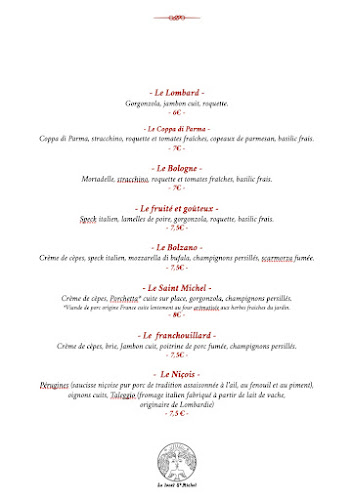 Le Local St Michel - Restauration