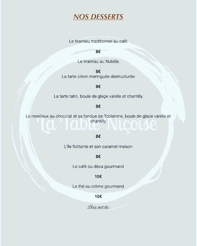 Opinii despre La Table Niçoise în Cagnes-sur-Mer - Restauration