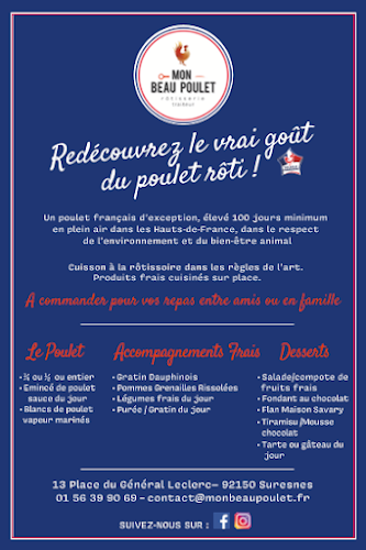 Opinii despre MON BEAU POULET NEUILLY în Neuilly-sur-Seine - Restauration