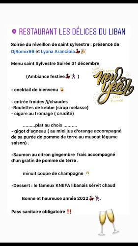 Restaurant Les délices du Liban - Restauration