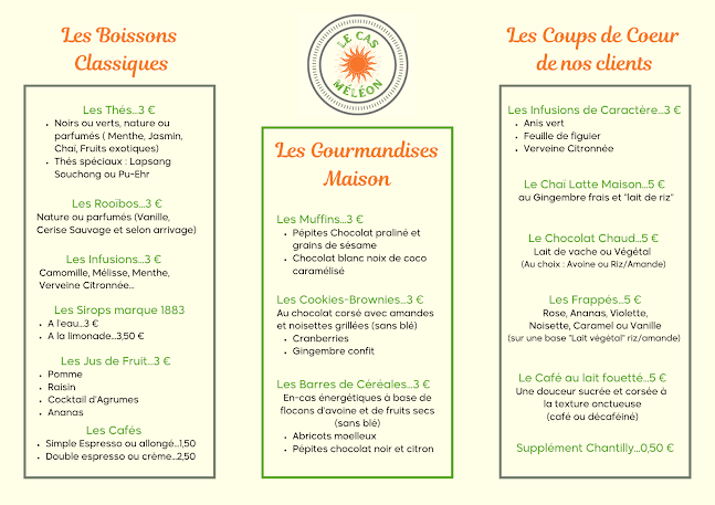 Le Cas Méléon - Salon de Thé