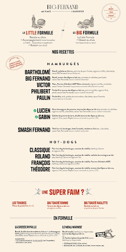 Opinii despre Big Fernand în Strasbourg - Restauration