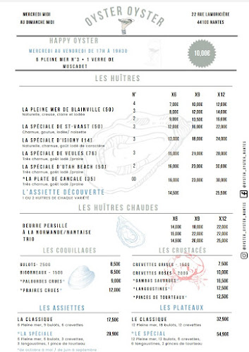 Oyster Oyster - Nantes