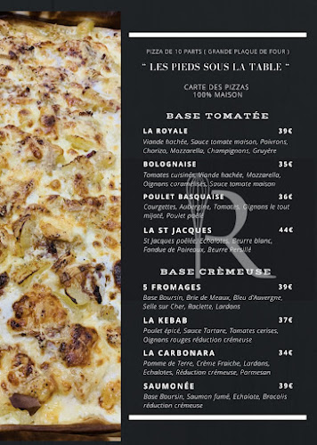 " Les Pieds sous la table "