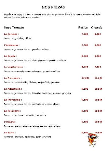 Pizzeria P'tit Creux 12 - Restauration