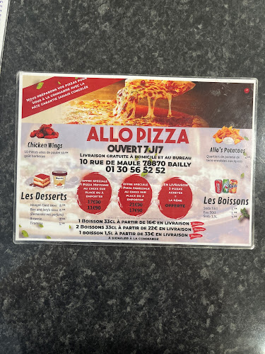 Opinii despre allo pizza în Bailly - Restauration
