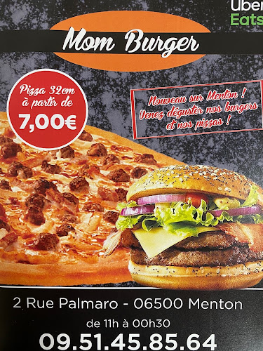 Opinii despre Mom Burger în Menton - Restauration