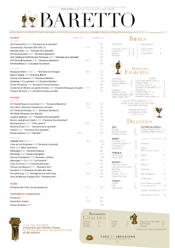 Opinii despre Baretto Paris în Paris - Restauration