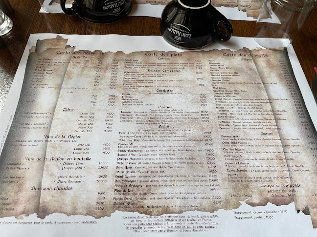 Opinii despre Crêperie du Grand Carroi în Saumur - Restauration