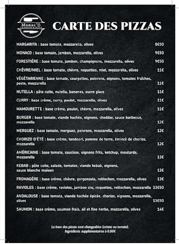 Opinii despre Monac'Ô Traiteur & Pizza în Saint-Quentin-Fallavier - Restauration