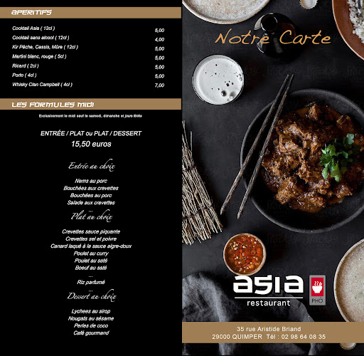 Opinii despre Restaurant Asia - Quimper în Quimper - Restauration