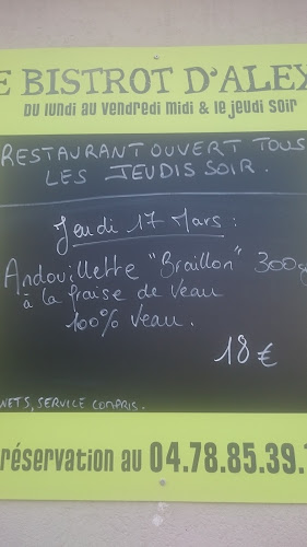 Le Bistrot d'Alexis - Restauration