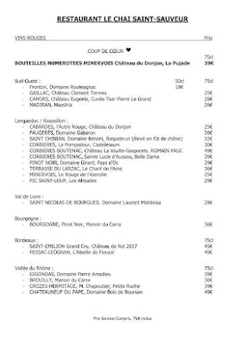 Le Chai Saint Sauveur - Toulouse