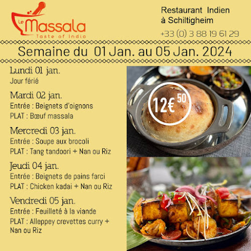 Le Massala Restaurant Indien - Schiltigheim