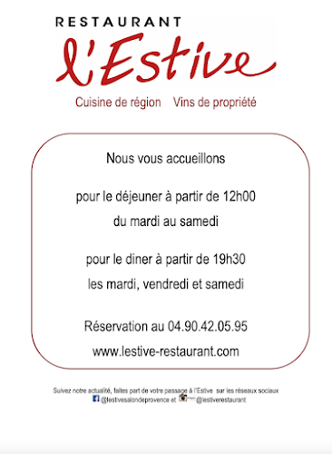 Comentarii opinii despre L'Estive restaurant Salon de provence