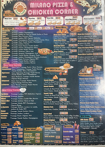 Opinii despre Milano Pizza Chicken Corner halal în Le Pré-Saint-Gervais - Restauration