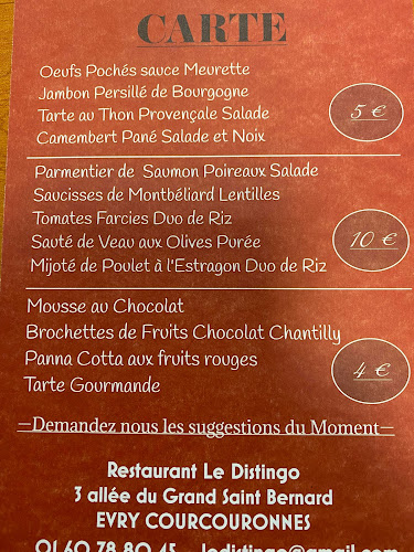 Opinii despre Le Distingo în Évry-Courcouronnes - Restauration