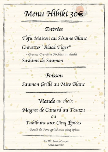 Restaurant Japonais HiBiKi
