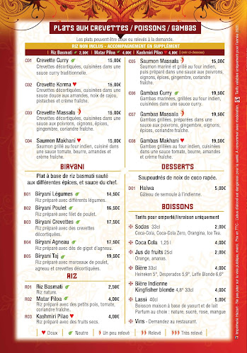 Restaurant Taj Mahal Draguignan