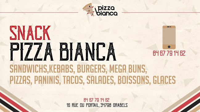 Opinii despre Pizza Bianca în Grabels - Restauration