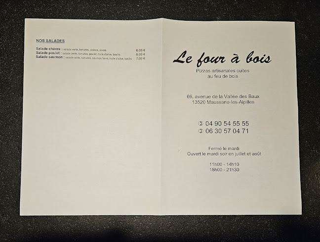 Opinii despre Le Four à Bois în Maussane-les-Alpilles - Restauration