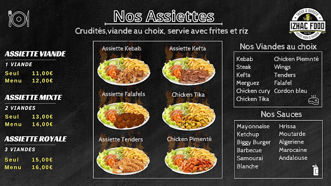 Opinii despre Izhac Food în Toulouse - Restauration