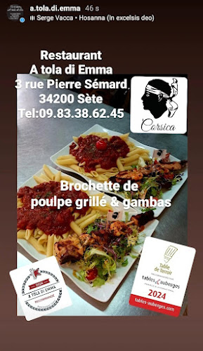 Opinii despre A tola di Emma în Sète - Restauration