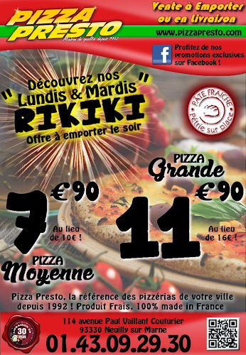 Pizza Presto - Restauration