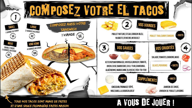Opinii despre EL TACOS în Orléans - Restauration