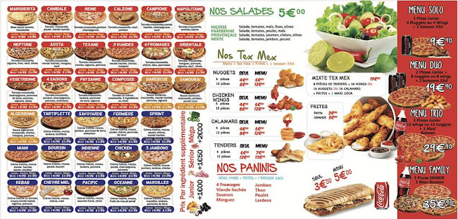 Sprint Pizza | Resto & pizzeria à emporter ou livraison | Amiens - Amiens