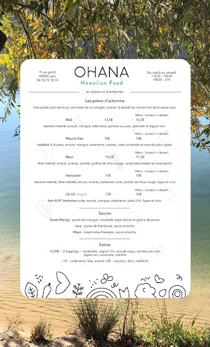 Opinii despre Ohana Poke Bar - Hawaiian Food în Lyon - Restauration