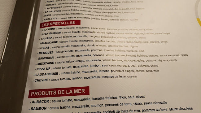 Pizza Up - Restauration