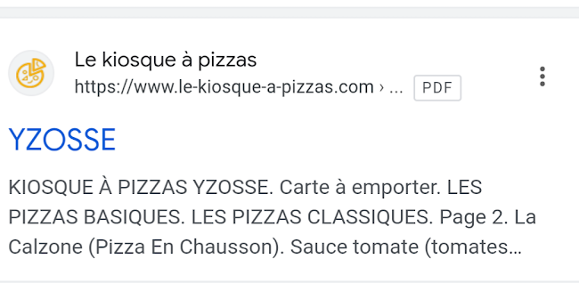 Opinii despre Le Kiosque A Pizzas în Yzosse - Restauration