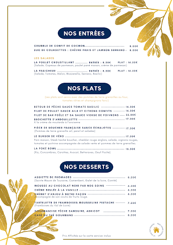 Opinii despre L'Orangeraie Saumur le Bistrot du château în Saumur - Restauration