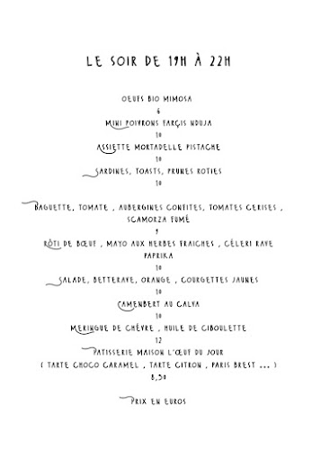 Chez Mimosa - Restauration