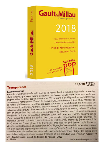 Restaurant Transparence