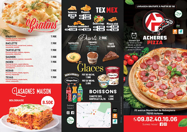 Achères Pizza - Restaurant Pizzeria