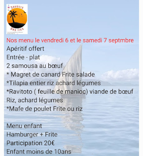 Opinii despre Saveurs des îles în Agen - Restauration