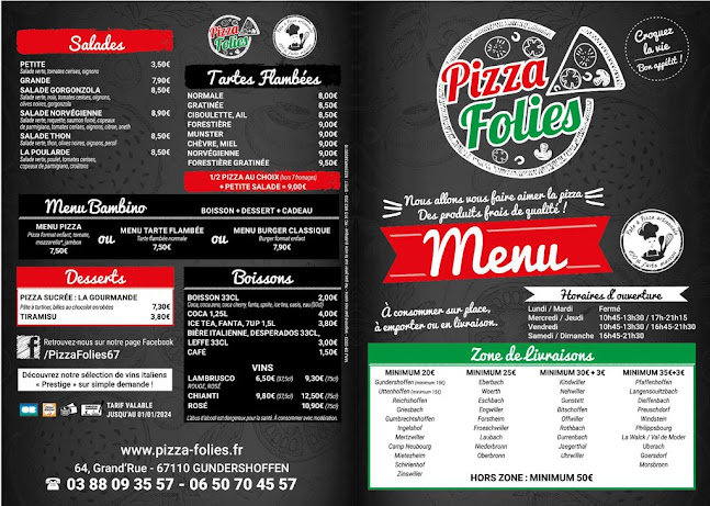 Pizza Folies - Gundershoffen
