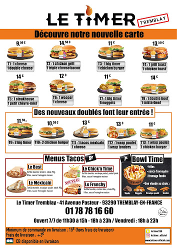 Opinii despre Le Timer Tremblay en france în Villeparisis - Restauration